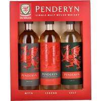 Penderyn Dragon Range 3 x 0,2 l