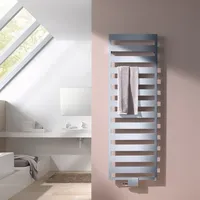 Kermi Casteo Badheizkörper, Warmwasser- oder Mischbetrieb, CTN1M120060WXXK,