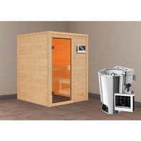 Karibu Sandra inkl. 3,6 kW Ofen + Steuergerät Easy