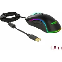 DeLock Optische 7-Tasten USB Gaming Maus - Rechtshänder