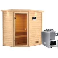 Karibu Jella inkl. 9 kW Ofen + ext. Steuerung