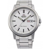 Orient Herren Analog Automatik Uhr mit Edelstahl Armband RA-AA0C03S19B