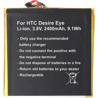 AccuCell Akku passend für HTC Desire Eye, Li-Ion, 3,8V,