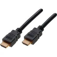 Schwaiger HDMI Anschlusskabel HDMI-A Stecker, HDMI-A Stecker 0.70m Schwarz