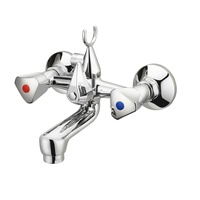 Primaster Badewannenarmatur Saarbrücken verchromt mit Brausehalterung