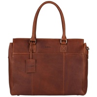 Burkely Antique Avery Aktentasche Leder 40 cm Laptopfach braun