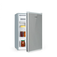 Klarstein Delaware Kühlschrank (75 l, 700 mm hoch, Silber-Metallic)