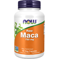 NOW Foods Raw 750 mg Kapseln 90 St.