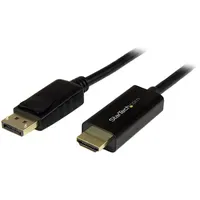 Startech DisplayPort - HDMI Kabel 2 m Schwarz