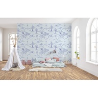 KOMAR Vlies Fototapete Winnie Pooh Pat 400 x 280