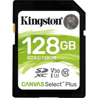 Kingston SDXC Canvas Select Plus 128GB Class 10 UHS-I