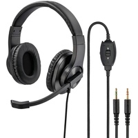 Hama HS-P300 PC-Headset 3.5mm Klinke schnurgebunden On Ear Schwarz