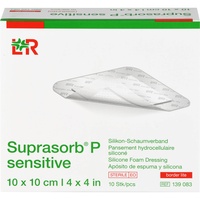 Lohmann & Rauscher Suprasorb P sensitive PU-Schaumv.bor.lite 10x10cm
