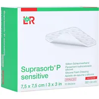 Lohmann & Rauscher Suprasorb P sensitive PU-Schaumv.non-bor.7,5x7,5