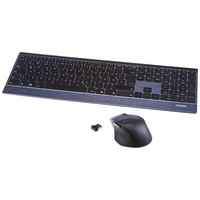 Rapoo 9500M Multi-mode Wireless Keyboard & Mouse schwarz,