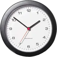 Peweta Funkwanduhr Design 25,0 cm 51.001.212 schwarz
