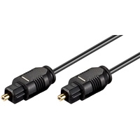 Goobay Lichtwellenleiterkabel Toslink-Stecker / Toslink-Stecker Durchmesser 2,2mm 2m (50447)