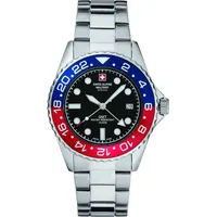 Swiss Alpine Military Quarzuhr 7052.1131SAM in Silber | Gr.: