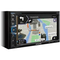 Alpine INE-W611DC 2-DIN 6,5 Zoll Navigationssystem mit Trucksoftware