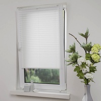 LIEDECO Klemmfix Plissee verspannt 60 x 220 cm weiß