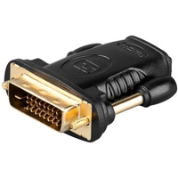 Goobay Wentronic 68931 HDMI/DVI-D Adapter (19polig, HDMI-Buchse auf DVI-D