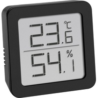 TFA Dostmann Thermo-/Hygrometer Schwarz 30.5051.01