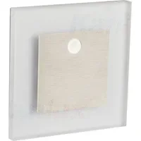 KANLUX APUS 1 LED Einbauleuchte warmweiß gebürsteter Stahl