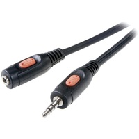 SpeaKa Professional SP-7870224 Klinke Audio Verlängerungskabel [1x Klinkenstecker 3.5