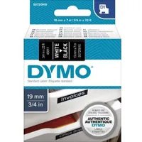 Dymo Schriftband DYMO D1 45811 Bandfarbe: Schwarz Schriftfarbe:Weiß 19