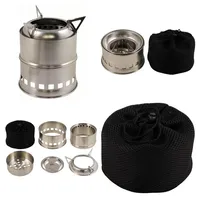 Max Fuchs Gaskocher Outdoor-Ofen Forest Edelstahl