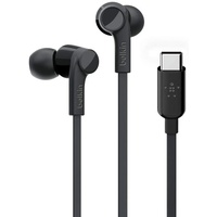 Belkin Rockstar Kopfhörer USB-C schwarz