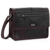 Spikes & Sparrow Umhängetasche Bronco Crossover S Dark Brown