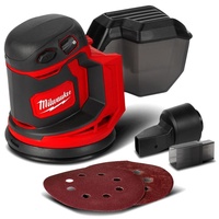 Milwaukee M18 BOS125-0 Akku-Exzenterschleifer solo inkl. Zubehör (4933464228)