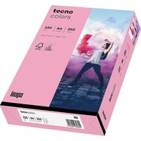 Inapa tecno colors A4 120 g/m2 250 Blatt rosa