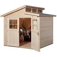 Weka Gartenhaus 226 2,35 x 2,39 m natur