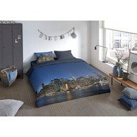 Pure NY City blau 135 x 200 cm +