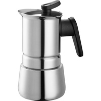 Pedrini Steelmoka Espressokocher Edelstahl Fassungsvermögen Tassen=2
