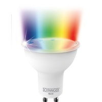 Schwaiger Leuchtmittel, GU10 ZigBee 3.0, RGBW, dimmbar