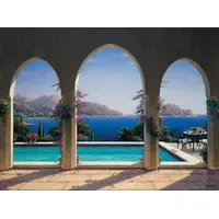 Papermoon Fototapete PAPERMOON "Arches", bunt, B:2,5m L:1,86m, Vlies, Tapeten,