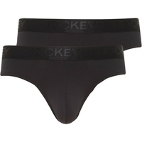Jockey Microfiber Air Brief Schwarz Polyamid, X-Large Herren,