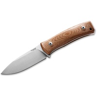 Lionsteel Unisex – Erwachsene M4 Brown Micarta Feststehendes Messer,