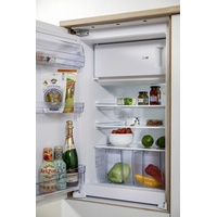 Respekta Küchenzeile Merle 270 cm E-Geräte schwarz/eiche sägerau nachbildung