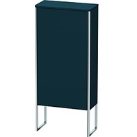Duravit XSquare Halbhochschrank XS1304L9898 50x88x23,6cm, Tür links, stehend, Nachtblau