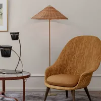 GUBI 9602 Stehleuchte Rattan
