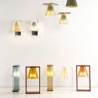 Kartell Light-Air Tischleuchte, Bernstein