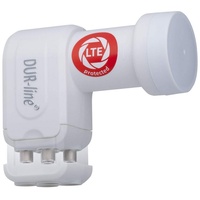 Dur-Line +Ultra Quattro LNB für Multischalter weiß - mit