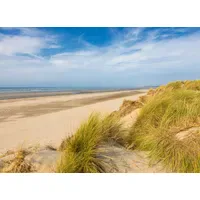 Papermoon Fototapete Dunes Touquet-Paris Beach", bunt, Fototapeten Tapeten