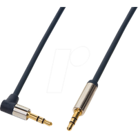 Logilink Audio Anschlusskabel 3.5 Stereo gewinkelt,