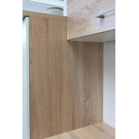 Flex-Well Classic Küchenzeile Florida 210 cm Weiß - Sonoma