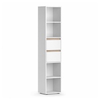Vicco Bücherregal Robert Wandregal Kinderschrank Büroregal Regal Schrank Weiß
